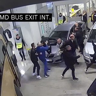 Появилось видео потасовки в Греции с участием российского футболиста Греции, Оздоева, Костас, Петротос