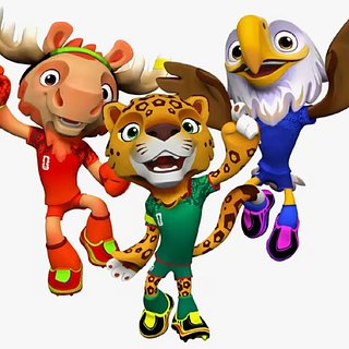 ФИФА представила талисманы чемпионата мира-2026 Мейпл, Канаду, Мексику, Клатч