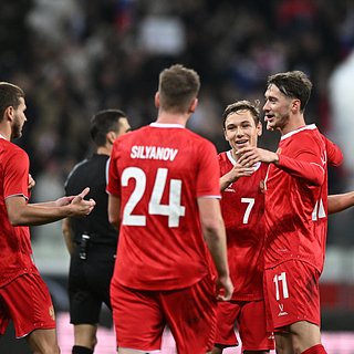 Сборная России сыграла вничью с Перу в товарищеском матче Перу, России, Алекс, Арена, Динамо