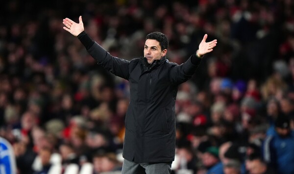 Микель, Артета, Брайтоном