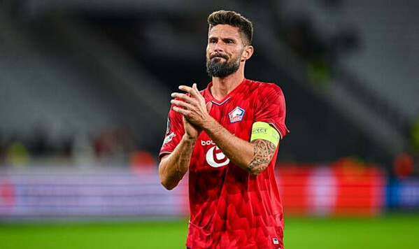 Жиру отреагировал на свист трибун после разгромного поражения Лилля Страсбурга, Лиги, Жиру, Оливье, Лилля