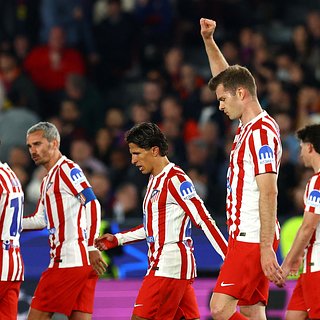 «Атлетико» на выезде обыграл «Барселону» в первом матче 1/4 финала Лиги чемпионов Барселону, Лиги, Серлот, Мадриде, Арсенала