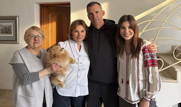 ФОТО. Андрей Шевченко показал, с кем праздновал Пасху Шевченко, Пасхи, Любовь, Елену